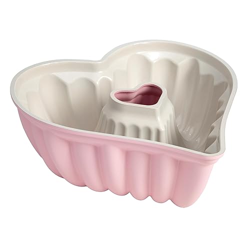 Paris Hilton Heart Fluted Cake Pan, Pink