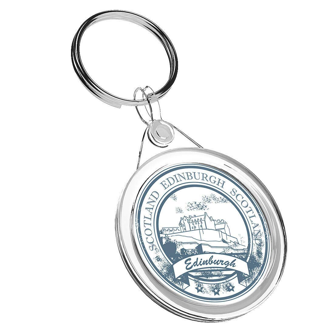 1 x Amazing Edinburgh Scotland - Keyring IR02 Mum Dad Kids Birthday #4161