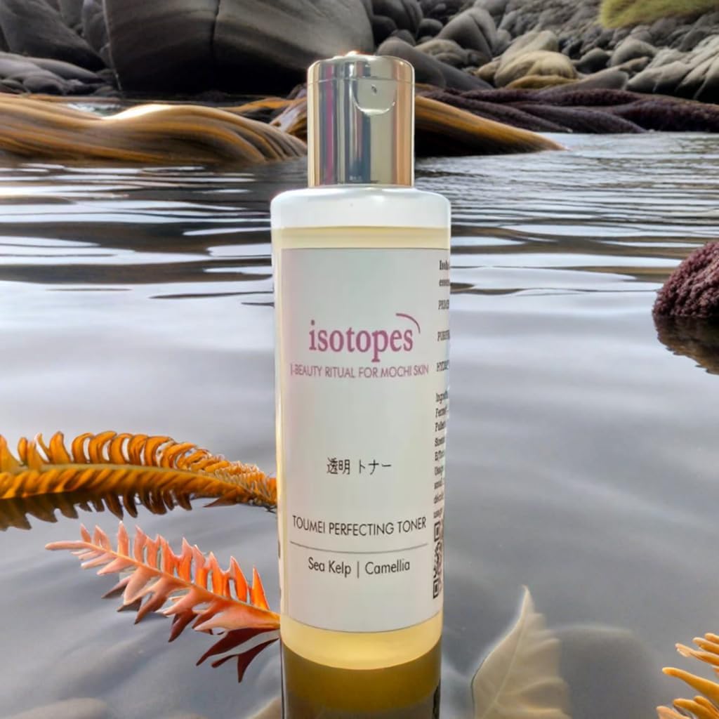 J-Beauty Toumei Clarifying Rice Water Toner | Balances Oil & Refines Pores | Green Tea & Sea Kelp | Alcohol-Free | 100ml