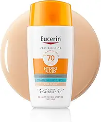 Eucerin Protetor Solar Hydro Fluid Facial Cor Clara FPS70 50ml