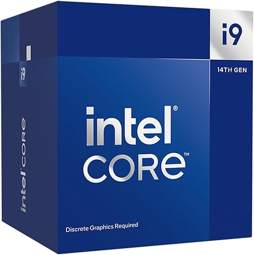 Intel Core i9-14900F Procesador de escritorio 24 núcleos (8 núcleos P + 16 núcleos E) hasta 5.8 GHz