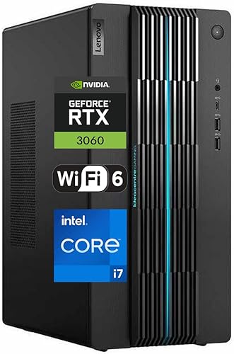 Lenovo IdeaCentre 5i - Escritorio para juegos, procesador Intel Core i7-12700 de 12 generación, Geforce RTX 3060, 16 GB de RAM, 1 TB PCIe SSD + 2 TB