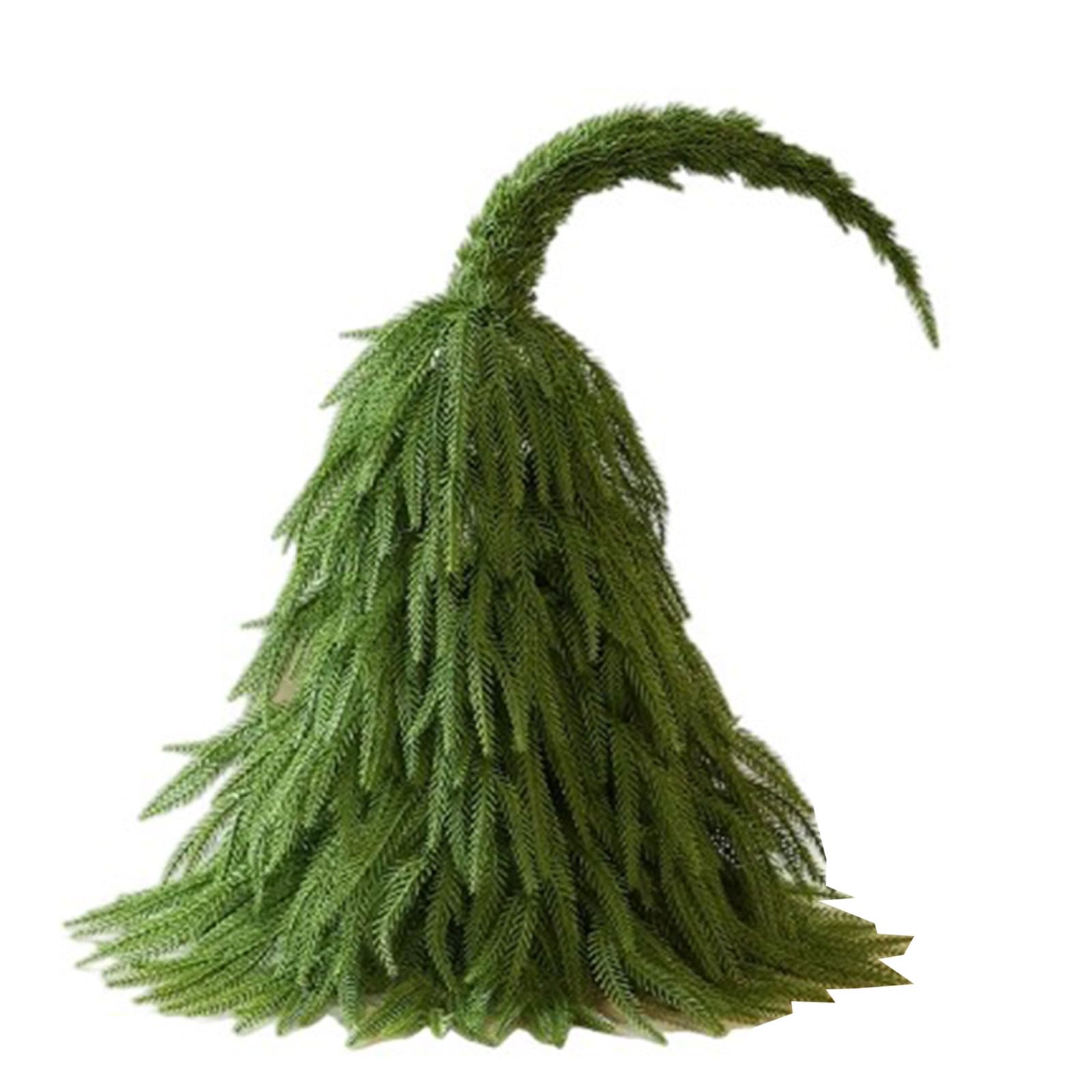 Bnojjellol A Plush Tilted Pine Tree Decoration For Kids Family Holiday Decorating Christmas Hanging Ornament Tilted Christmas Tree For Home