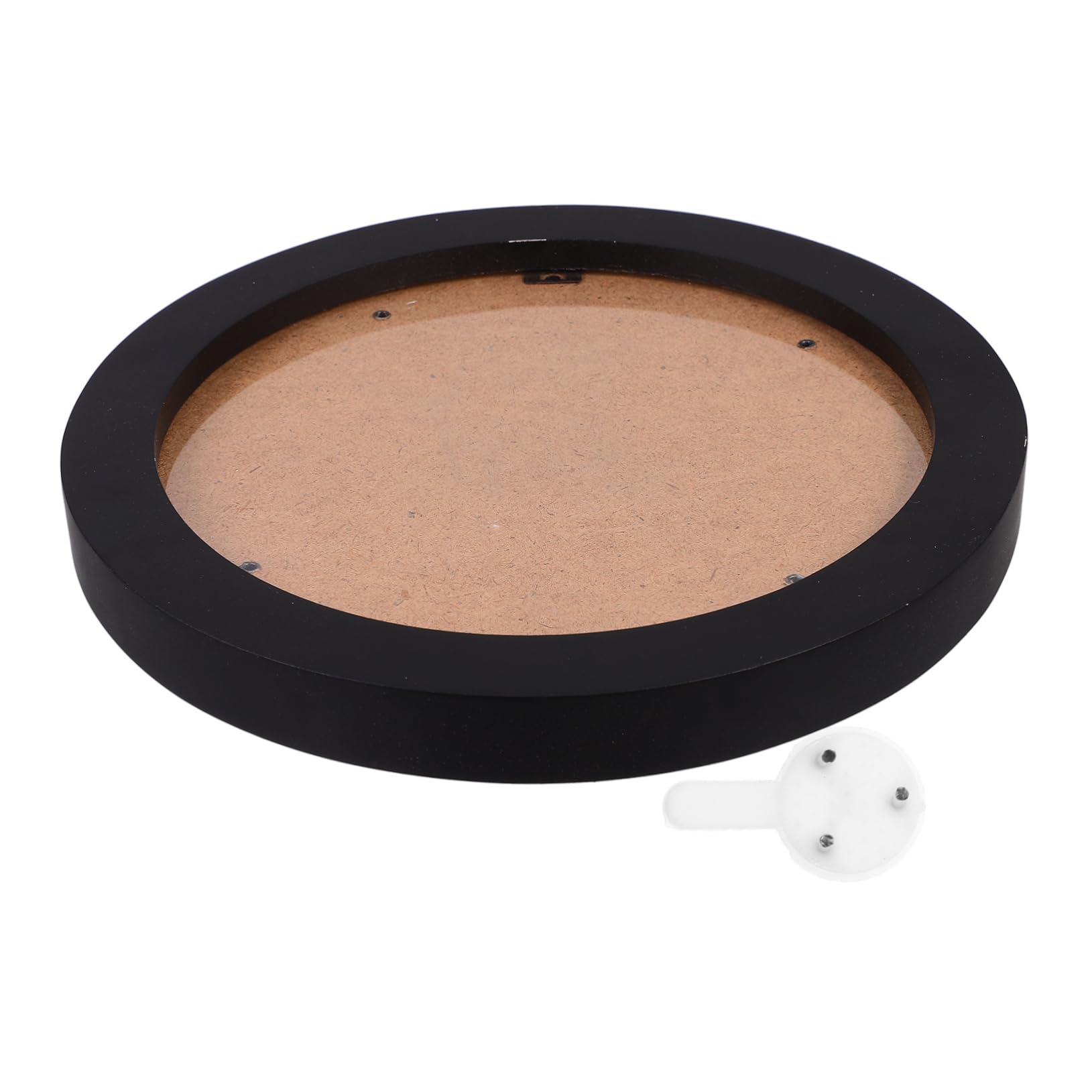 HAWILLOSCH Round Photo Frame Embroidery Hoop Stand for Art White Decor Cross Stitch Frame