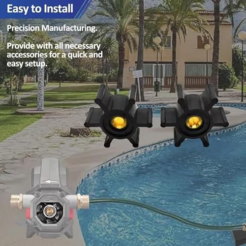 image for REPLACEMENTKITS.COM 2 Pack Impeller, O-Ring Kit & Oil Seal Complete Re