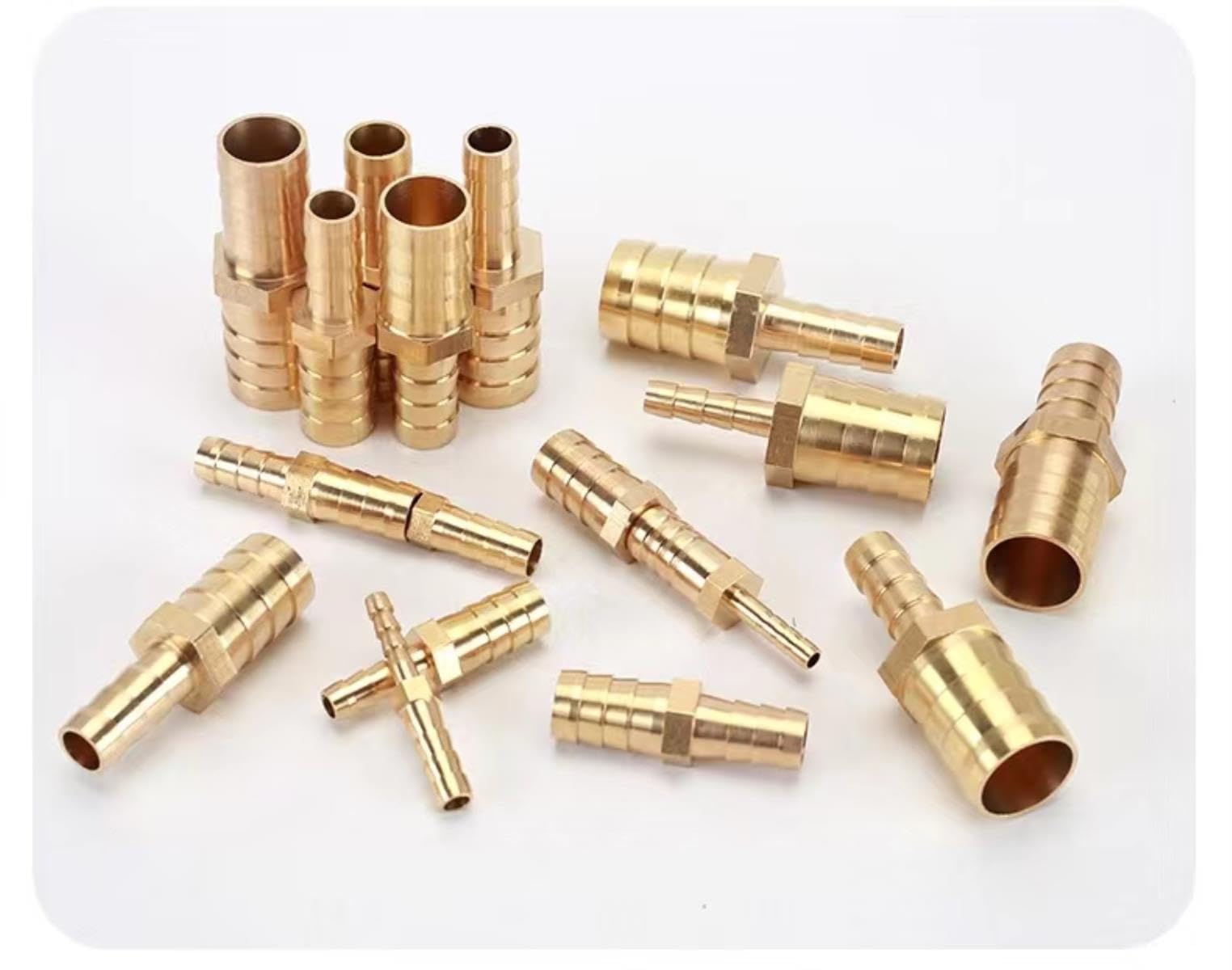 Raccordo A T Piscina Raccordo A T In Ottone A 3 Vie Per Tubo Flessibile Per Carburante Aria Acqua Olio 6 Mm 8 Mm 10 Mm 12 Mm 86996194 Tubo Rame 5 Mm - Foto 3