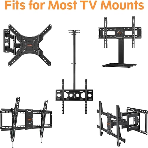 Miniatura 8 de ELIVED Funda de TV para exteriores de 41 a 43 pulgadas, resistente a la intemperie, tela gruesa 600D para televisores exteriores con bolsillo de