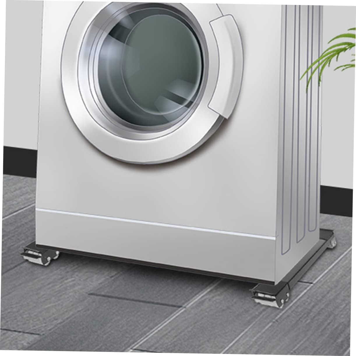 TEHAUX Wheel Mat Fridge Stand Washing Machine Support Appliance Sliders Refrigerator Wheels High Strength Non-Slip Pads Easy Movement