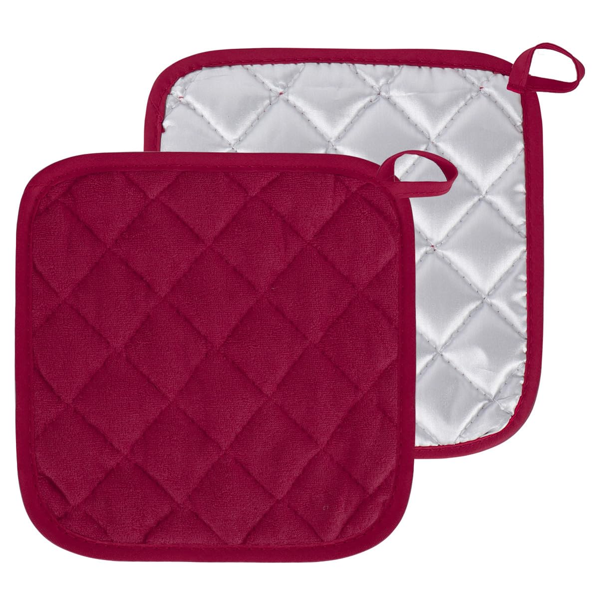 lot 2 maniques cuisine coton four