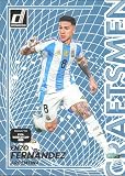2025-26 Donruss Road to World Cup Craftsmen Silver #16 Enzo Fernandez Argentina World Cup