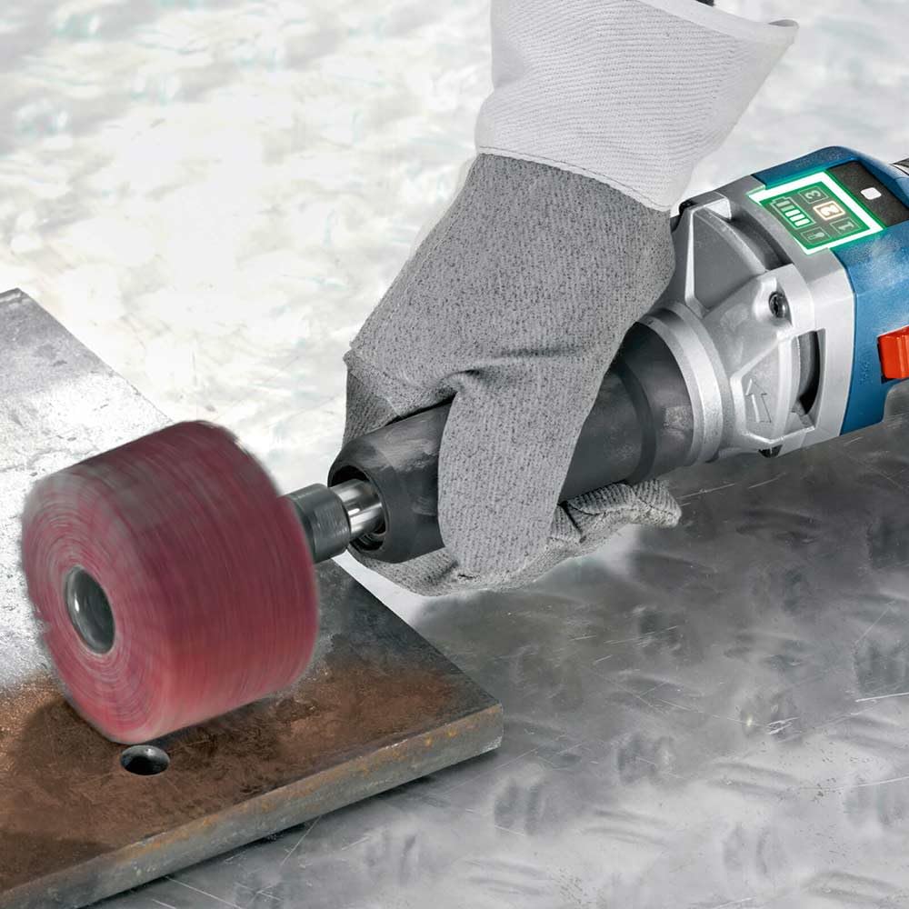 Bosch Professional 18V System amoladora recta a batería GGS 18V-10 SLC (incl. 2 llaves de 19 mm, pinza de fijación con tuerca de apriete de 6 mm, sin batería/cargador)
