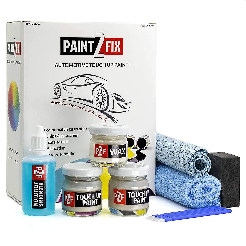Touch Up Paint for Cadillac - Light Platinum WA994L / GCJ | LT. Tarnished SIlver | Machine Silver | Scratch and Chip Repair Kit - 1.35 Fl Oz (40ml)