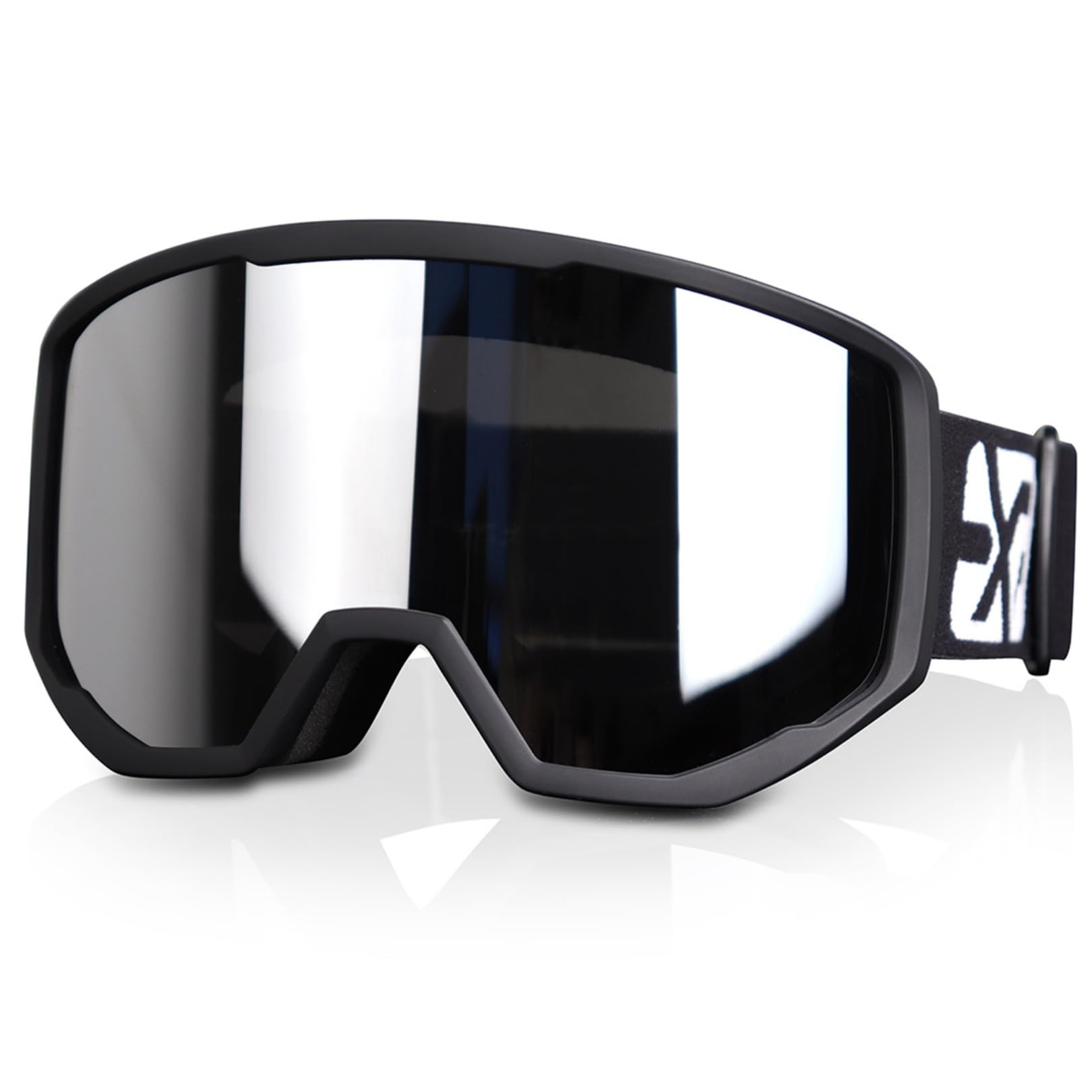 EXP VISION Ski Goggles, Anti fog Snow Snowboard Goggle OTG Dual lens with 100% UV400 Protection for Men Women