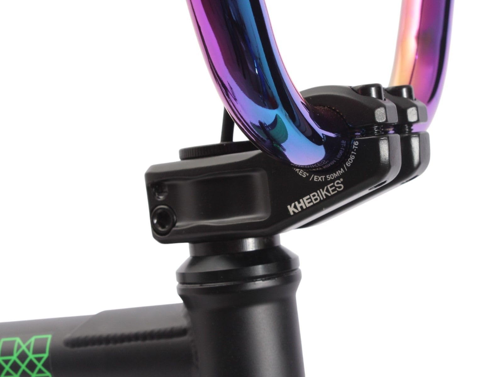 KHEbikes KHE Centrix BMX da 20 pollici – Parti Oil Slick – 10,6 kg – Rotore Affix – Manovella CrMo – Pneumatici da 2,4" – Bicicletta Freestyle per Street, Park, Pumptrack – Modello 2025 Qualità