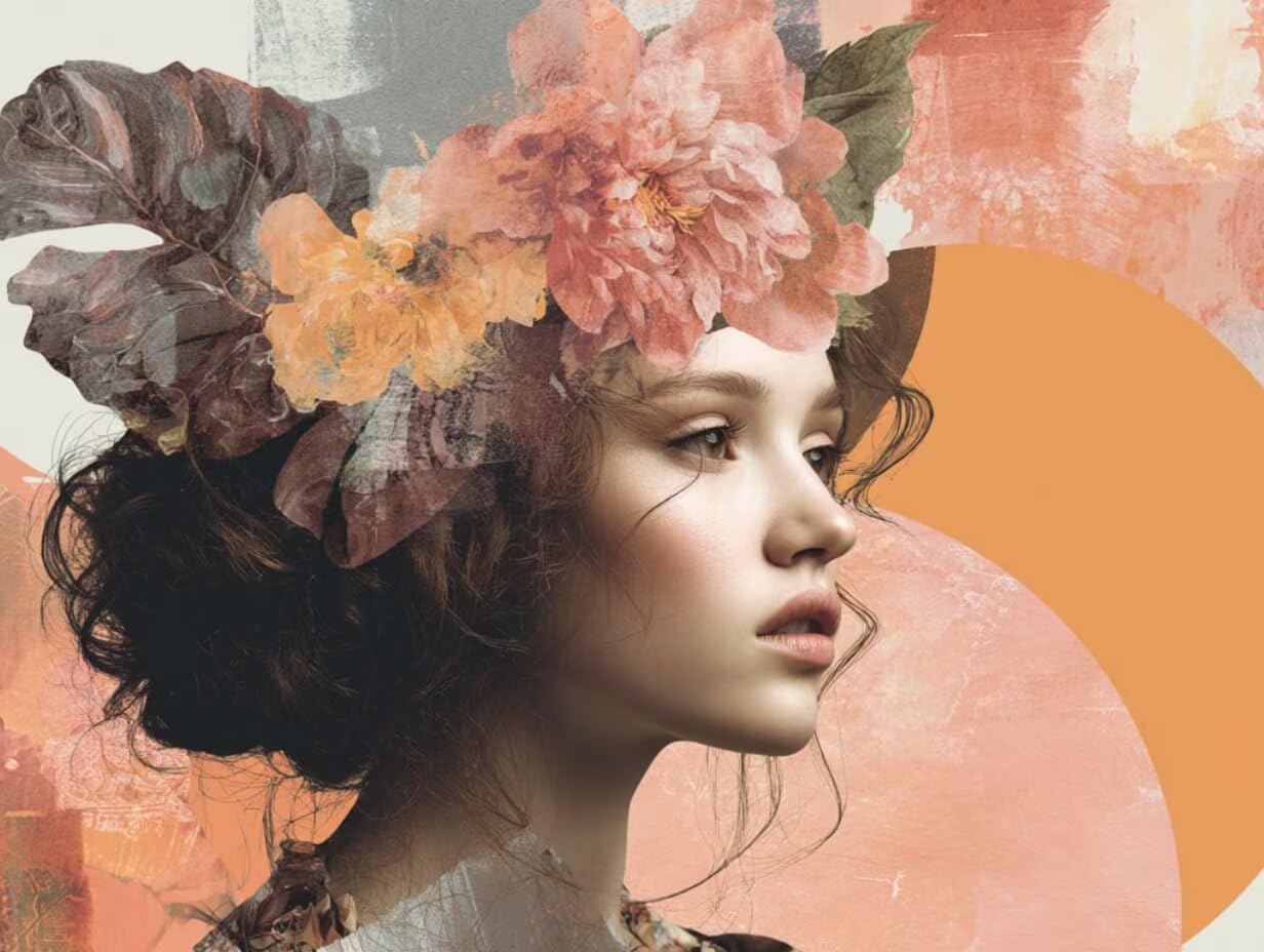 Puzzle de 3000 para Adultos, Mujer Flor, Rompecabezas Clásicos YHPGL7-395