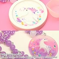 Vista 6 de Beads Resin Molds with Hole for Gemstone Cabochon Jewelry Casting 14-Count