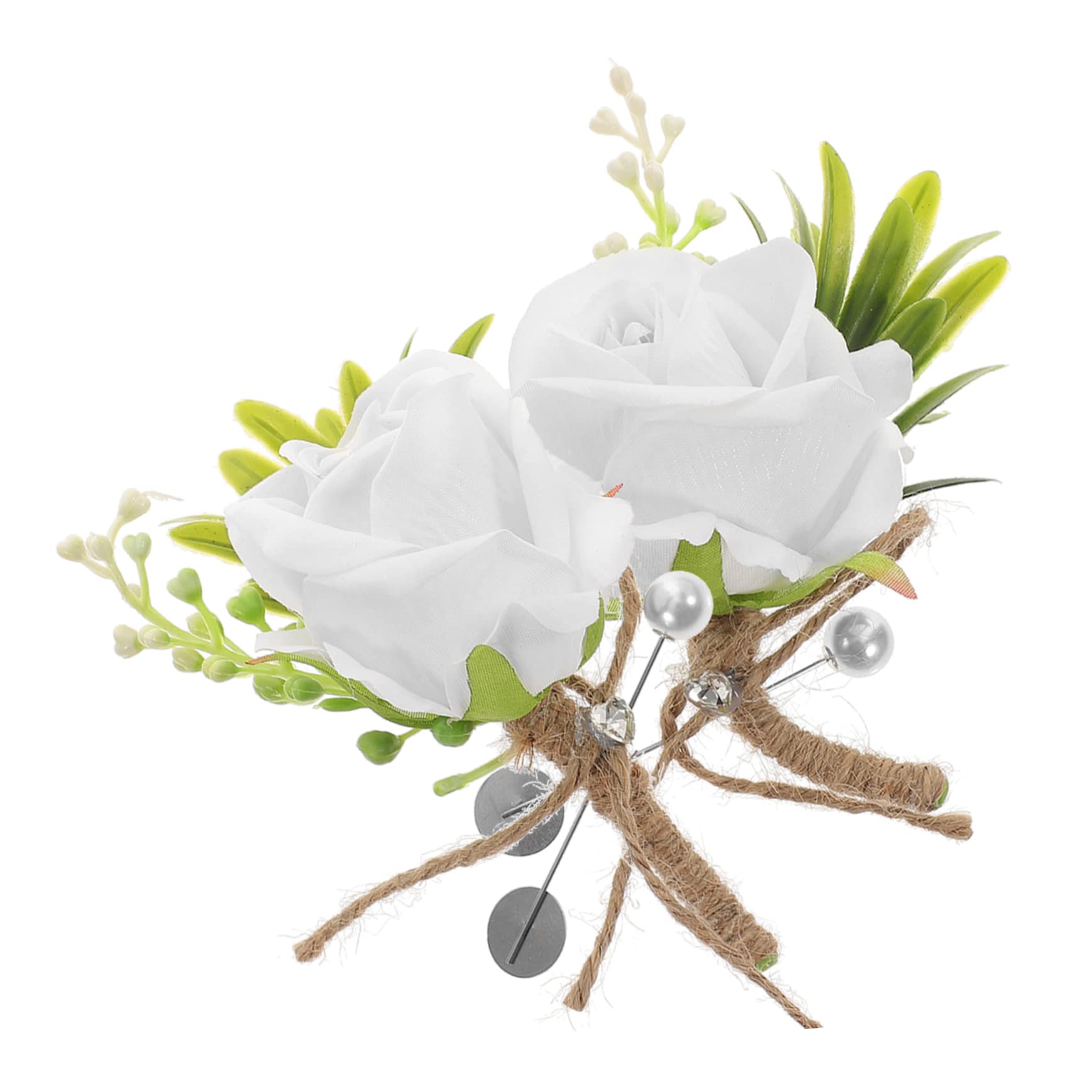10pezzi Boutonniere Per Matrimonio Corsage Di Artificiali Eleganti Per Sposi e Sposi Decorazione Per Cerimonie e Feste Romantico Per Eventi Speciali