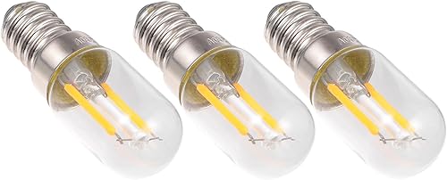 Miniatura 9 de Uonlytech 3 piezas de bombilla de nevera, bombillas de atenuación E14, bombilla para refrigerador, bombilla para electrodomésticos, campana