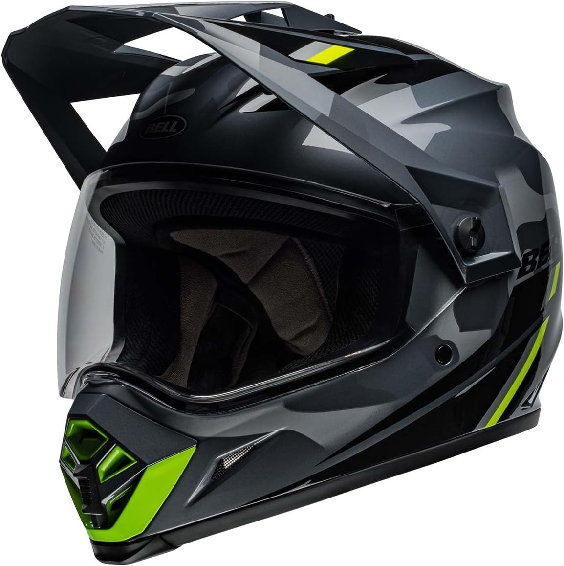 BELL MX-9 Adventure MIPS Dirt Helmet with shield up