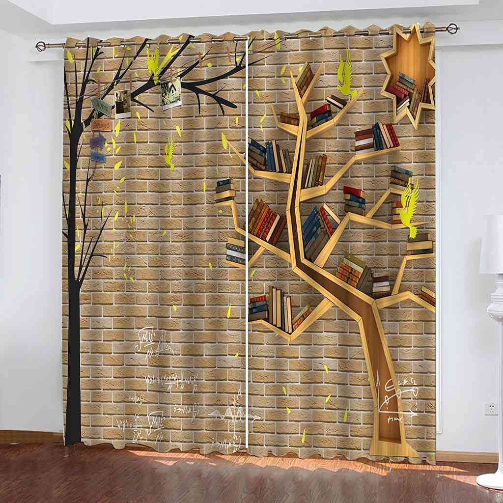 Rideau occultant anti-bruit pour chambre enfant et salon isolant 264x160cm