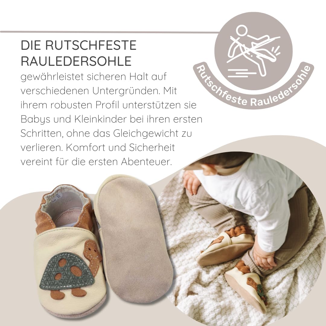 HOBEA-Germany Krabbelschuhe für Jungs und Mädchen