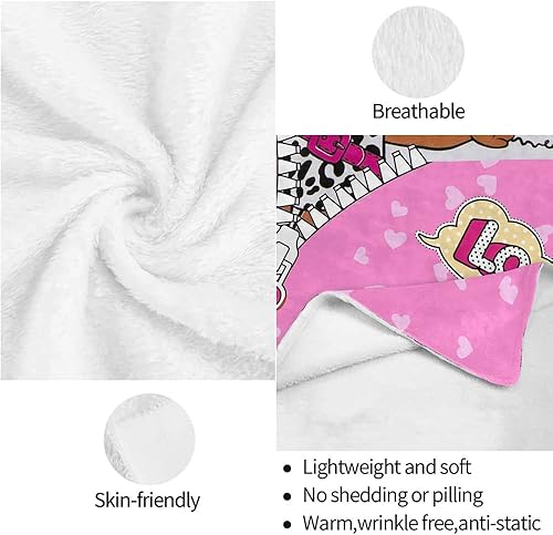 Miniatura 2 de Manta LOL personalizada con nombre, manta LOL personalizada, regalos para niñas y niños, manta de franela suave, juguetes para Acción de Gracias,