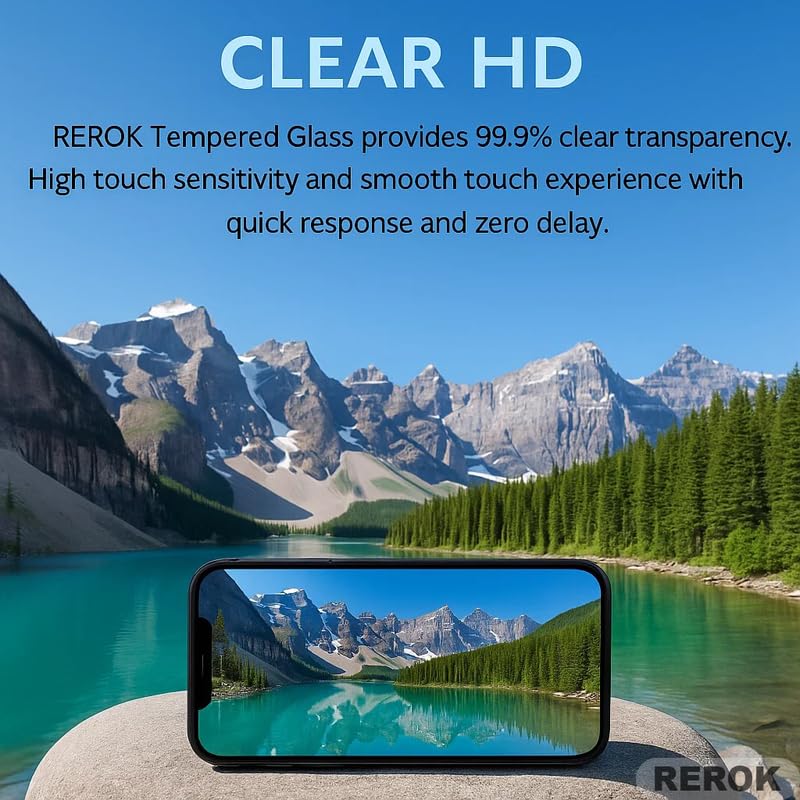 Image of Gorilla Tempered Glass Screen Protector Compatible with Samsung Galaxy F52 5G [Pack of 2] | Edge-to-Edge, Bubble-Free, Case Friendly, Easy Installation Kit