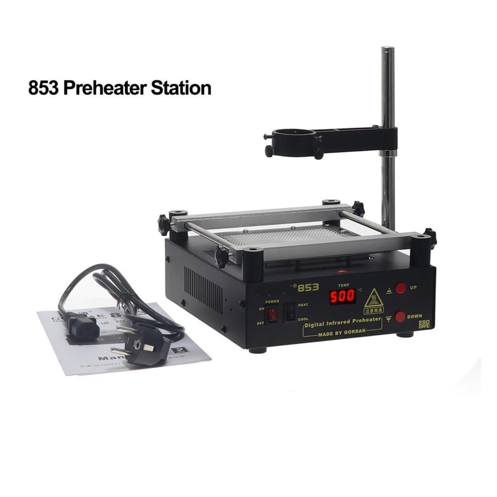 Poste à souder, Station de reprise ESD BGA haute puissance 853, préchauffeur, chauffante à dessouder PCB