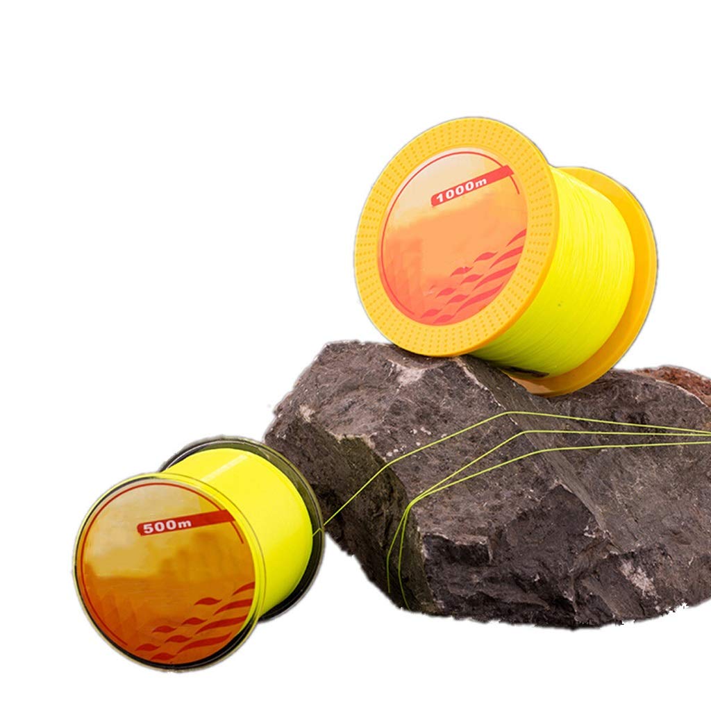 Żyłka wędkarska, super mocna żyłka wędkarska PE 1000 jardów średnica 0,148 mm - 0,5 mm, super odporność na ścieranie niska rozciągliwość łatwe odlewanie seria wędkarska odporna na ścieranie plecione linie
