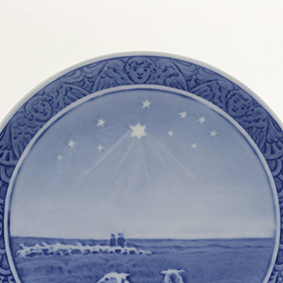 【ロイヤルコペンハーゲン】　１９１８年・イヤープレート　羊飼い ロイヤルコペンハーゲン】 1918年・イヤープレート 羊飼い
