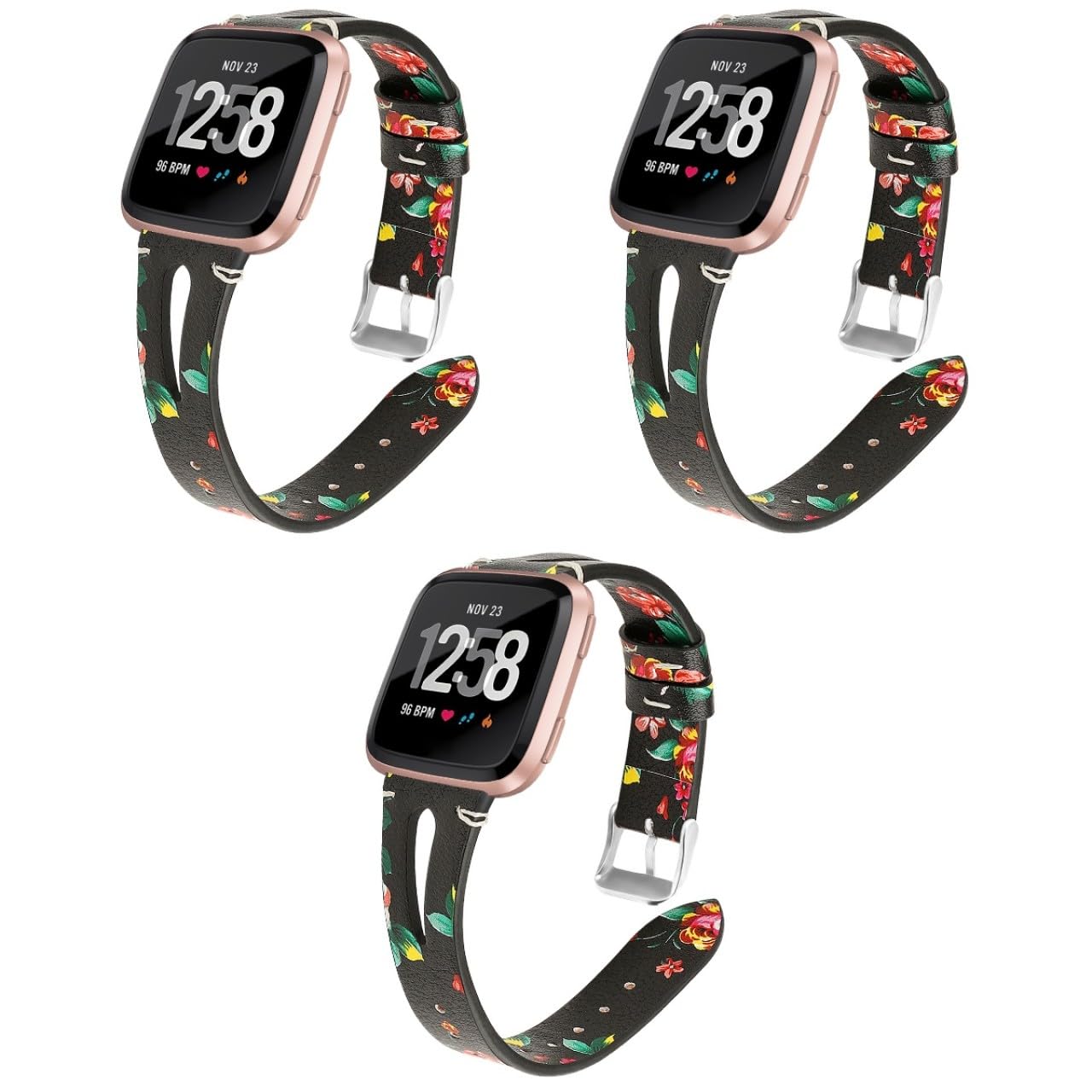 UKCOCO 2 Pulseras Para Hombre Pulseras Para Reloj Inteligente Pulseras Para Hombre Pulseras Para Hombre Correas De Reloj Para Mujer Correa De Reloj De Impresión Correa De Reloj