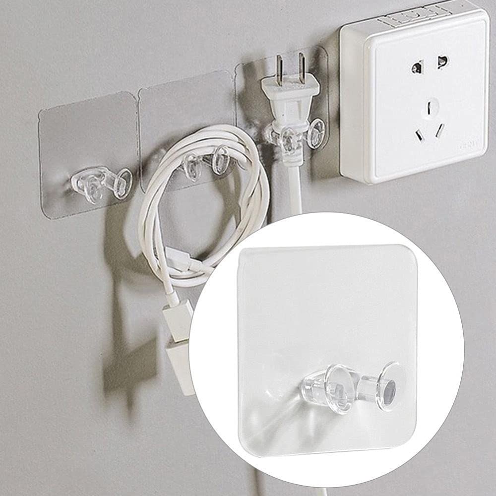 1/5/10/20/30/50/100Pcs Wandhaken No Trace Halterung Stecker Mehrzweckhaken Schlafzimmer Küche Kleinigkeiten Haken Handtuch Schlüssel Lagerregal,50 Stück
