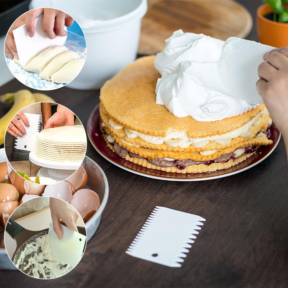 10 Base per Torta Rotonda, 20 cm Confezione Sottotorta, Basi per Torta Rotonde, Sottotorta Bianche, per il Trasporto di Torte e Basi per Torte
