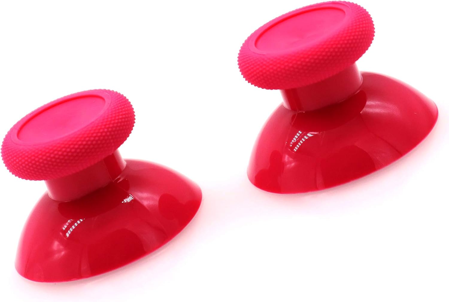 Deal4GO 2 Pack OEM Replacement Thumbsticks Concave Analog for Xbox one Controller PS4 Joysticks Thumb Sticks (Pink) - Image 4