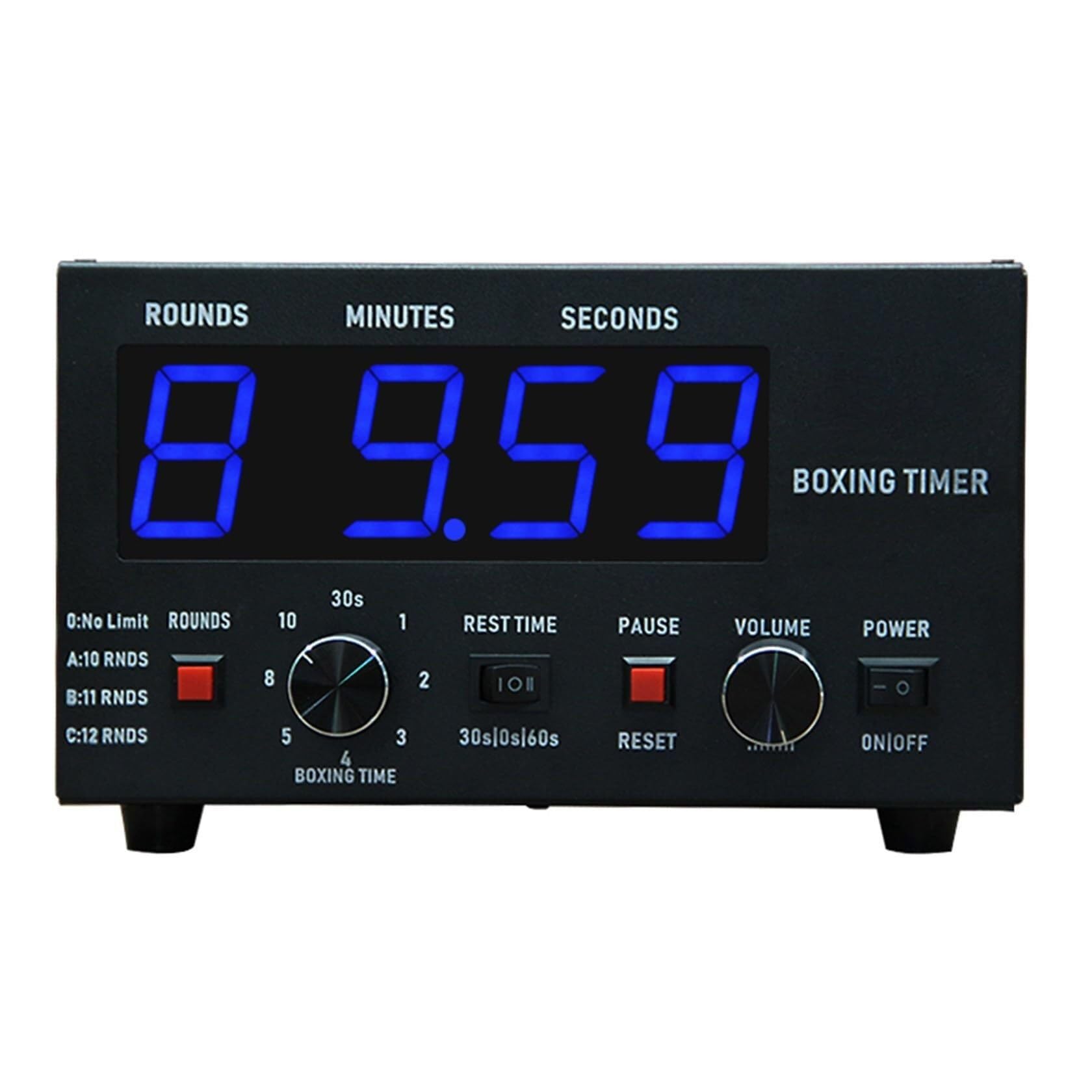 Minuteur de gym LED avec buzzer réglable pour entraînements de boxe et crossfit