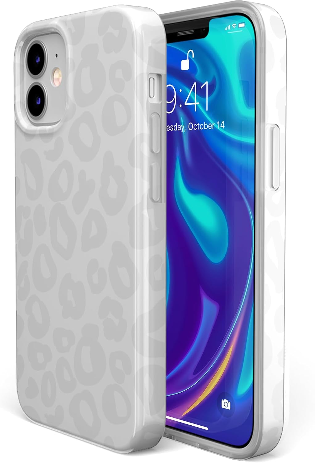 Casely iPhone 11 Case | Into The Wild | White Snow Leopard | Classic Ultra Slim Design