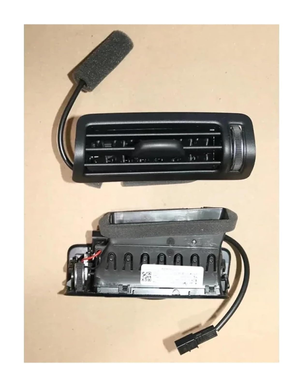 Auto Griglia Bocchette Aria Condizionata Per A6 C8 A7 Q8 2019-2024 Presa D'aria Per Aria Condizionata Automatica Bocchette Di Ventilazione Del Montante B SUPERIORE 4KD819209 Griglia Per Auto(Gray Righ