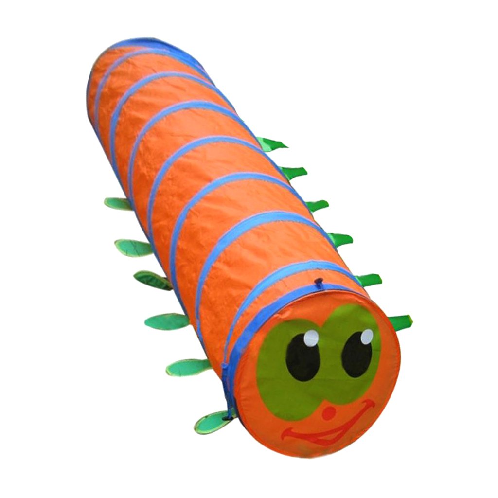 Buy Phenovo Foldable Lovely Pop Up Caterpillar Tunnel Play Tent Kids