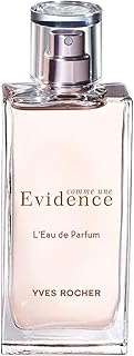 Yves Rocher Comme Une Evidence Eau de Parfum, Alcohol from Botanical Origin, Floral Scents Fragrance Made in France. A Concentrate of Elegance- A Pure, Harmonious, & Long Lasting Perfume With Delicate Floral Scents. Chypre Floral. 50 ml Spray Bottle
