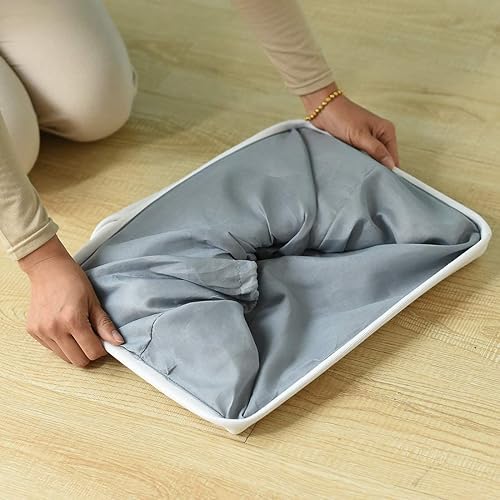 Miniatura 8 de INough Almacenamiento de juguetes para niños, caja de juguetes ligera y plegable, organizador de almacenamiento de juguetes con asa, cestas de