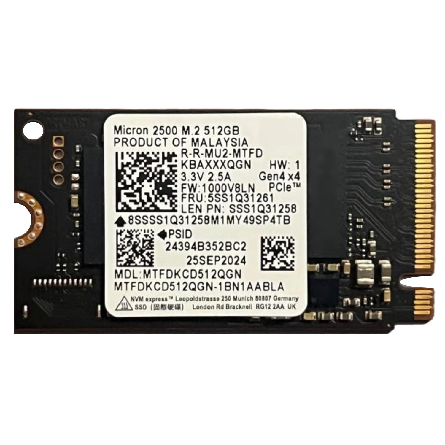 Amazon.in: Buy Mac-Axx™ 512GB OEM SSD Micron [Model No. - 2500