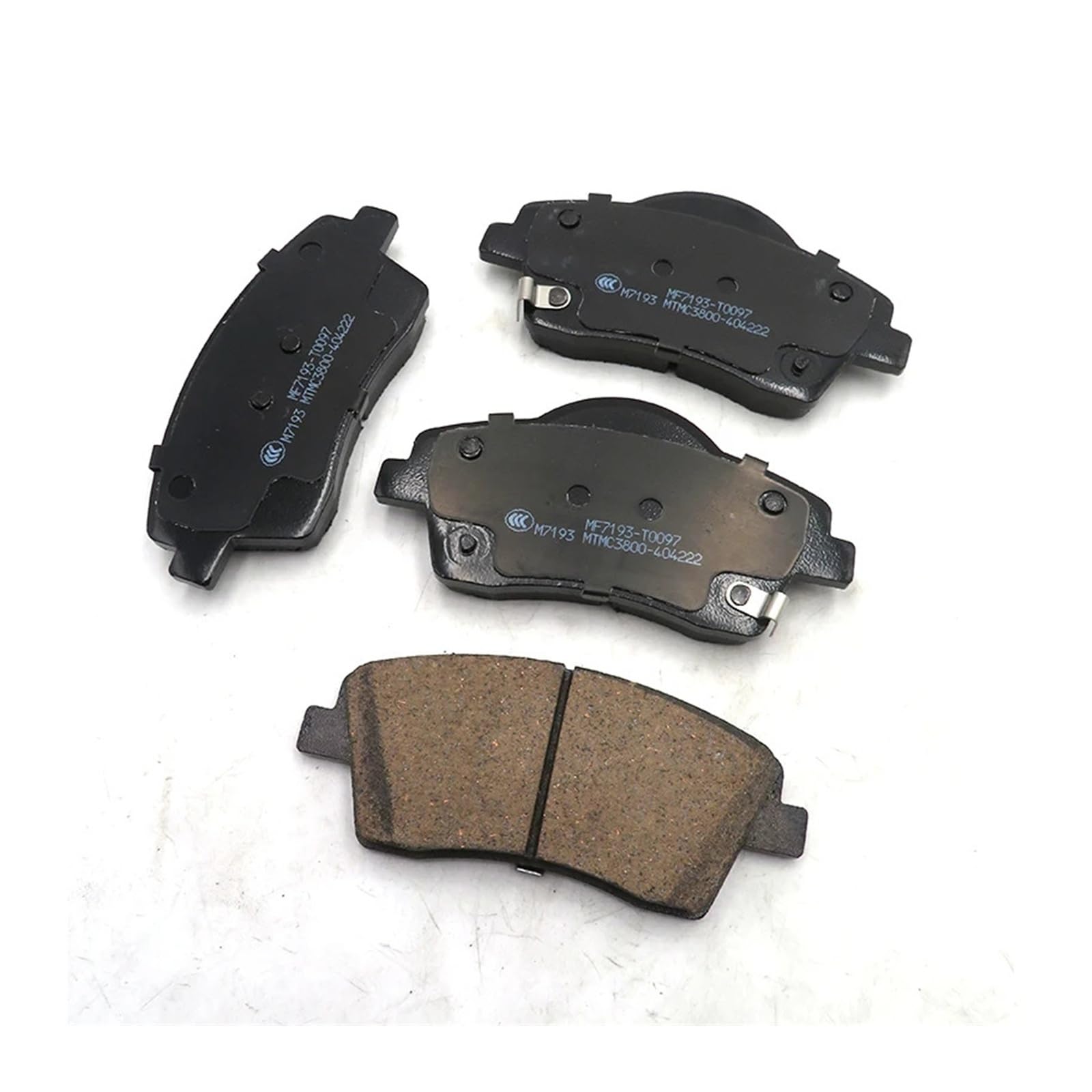 Pasuje do przednich klocków hamulcowych Geely PREFACE OE nr 4048083500 ceramiczne klocki hamulcowe