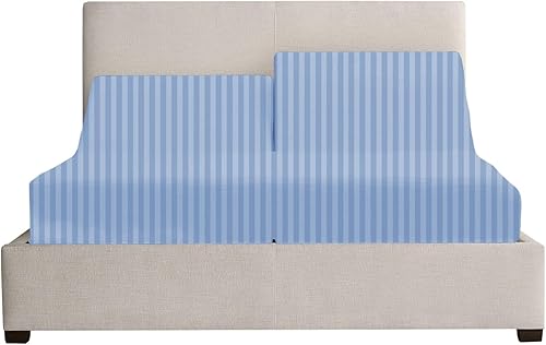 Miniatura 3 de Juego de sábanas de tamaño King divididas en la parte superior para camas ajustables, juego de sábanas de media división King para camas ajustables