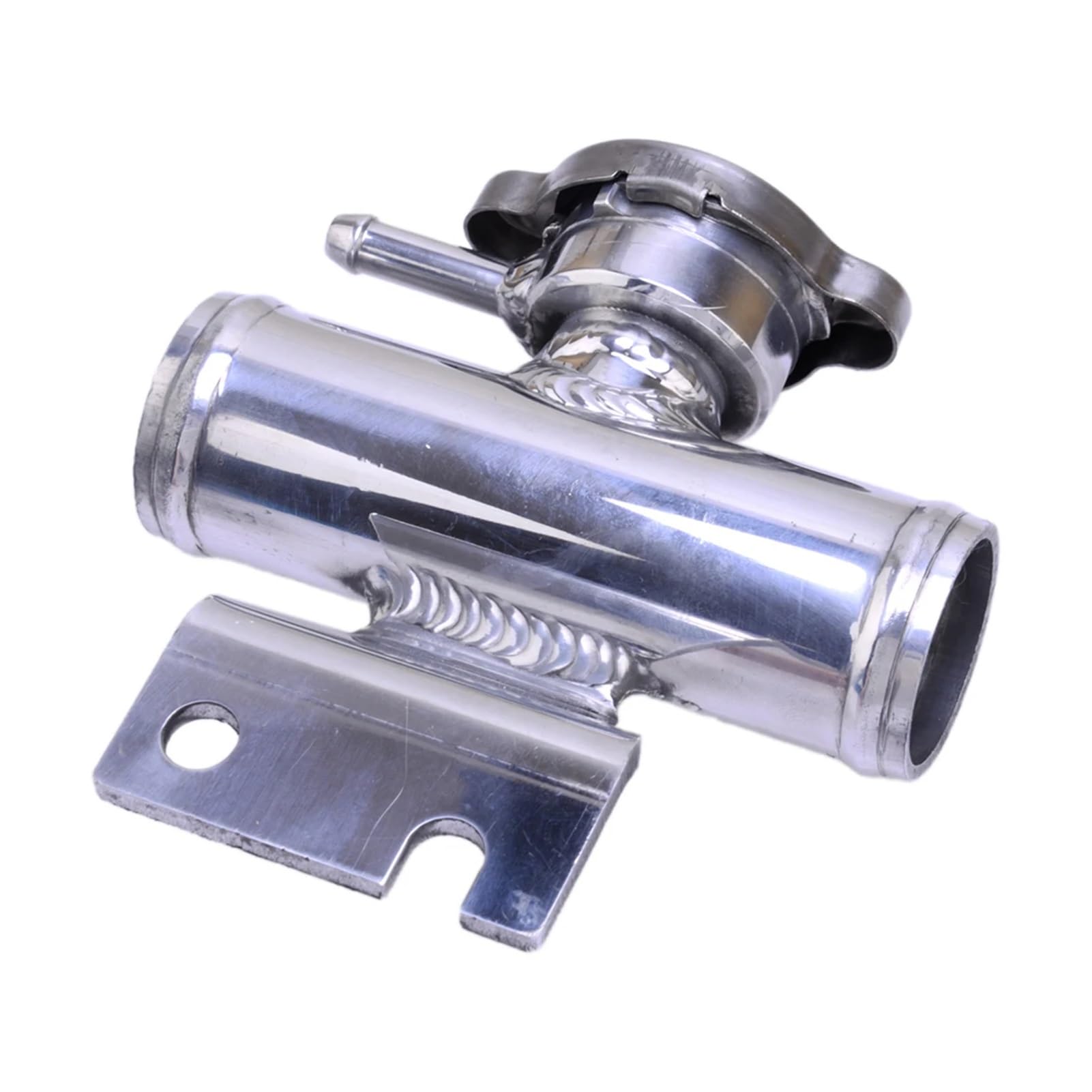Boquilla de llenado for depósito agua plateada con conector Ca, compatible Mitsubishi Lancer Evolution EVO 10 X GSR