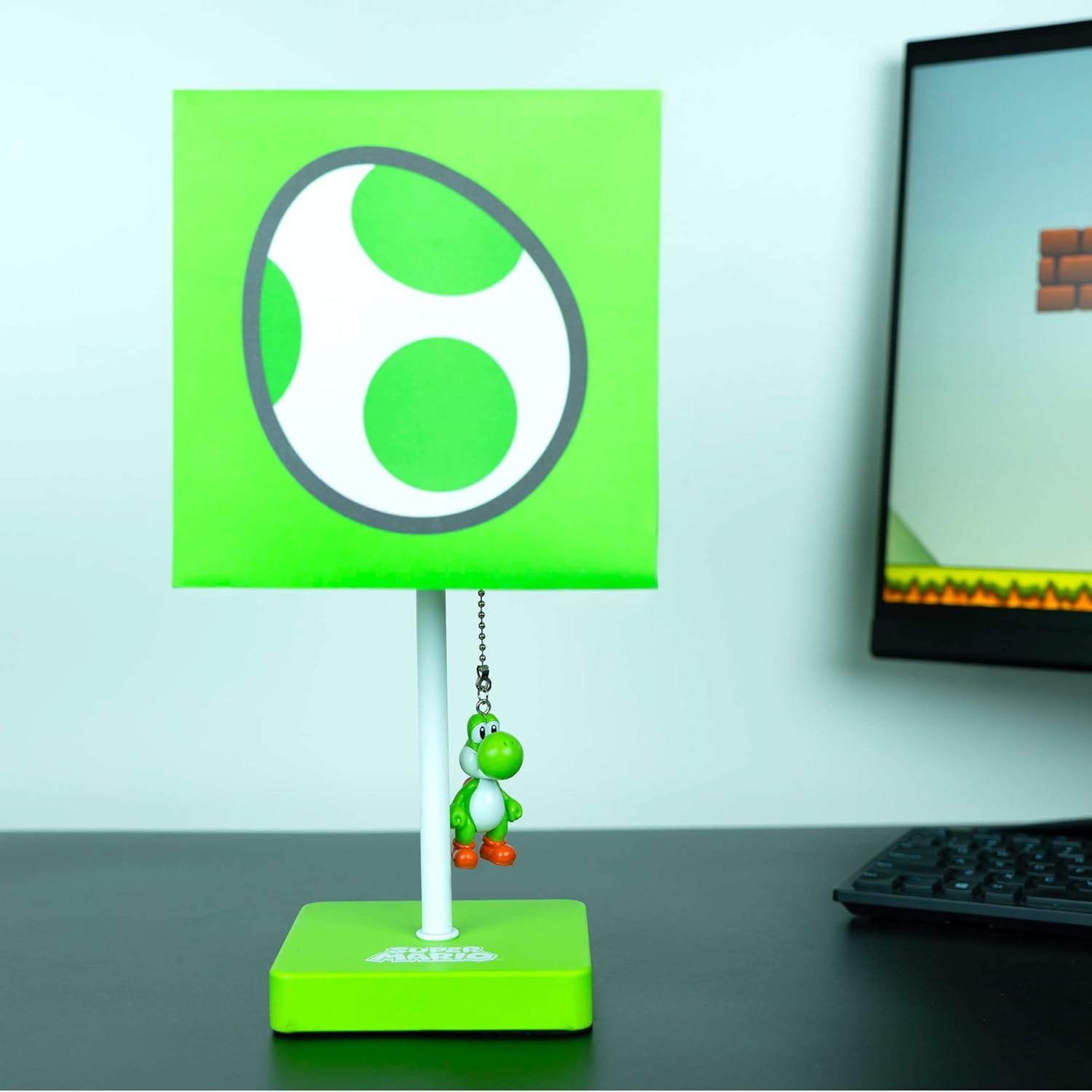 Super Mario Yoshi Lamp Officially Licensed Nintendo Room Decor Night Light