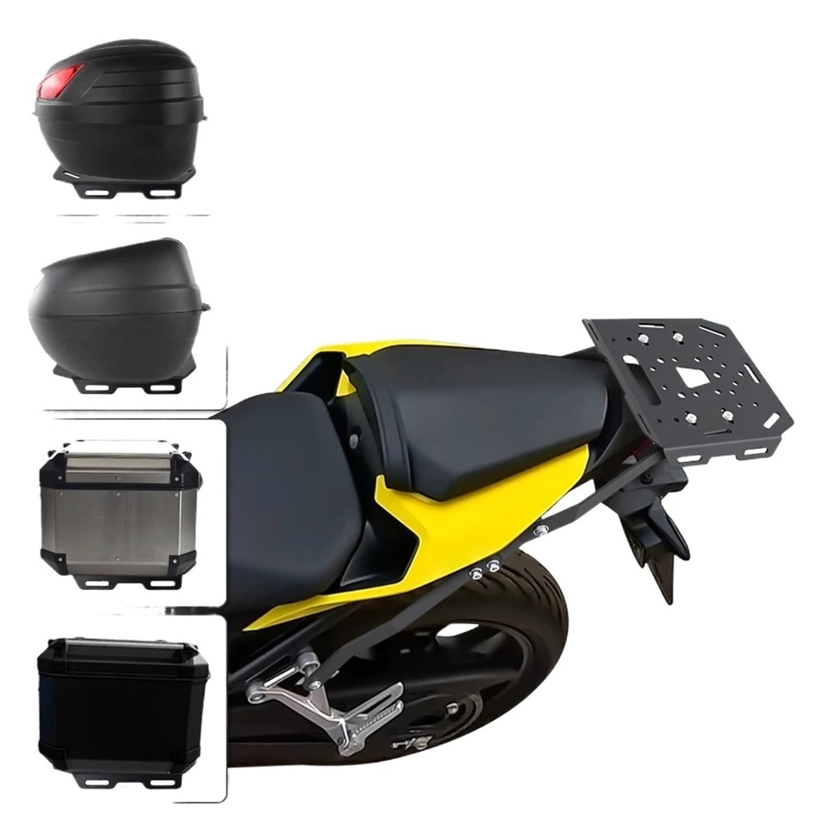 Bagażniki tylne do motocykli Pasuje do Hornet 2023-2026 tył motocykla bagażnik Cargo Carrier uchwyt podporowy wspornik ogon CB750
