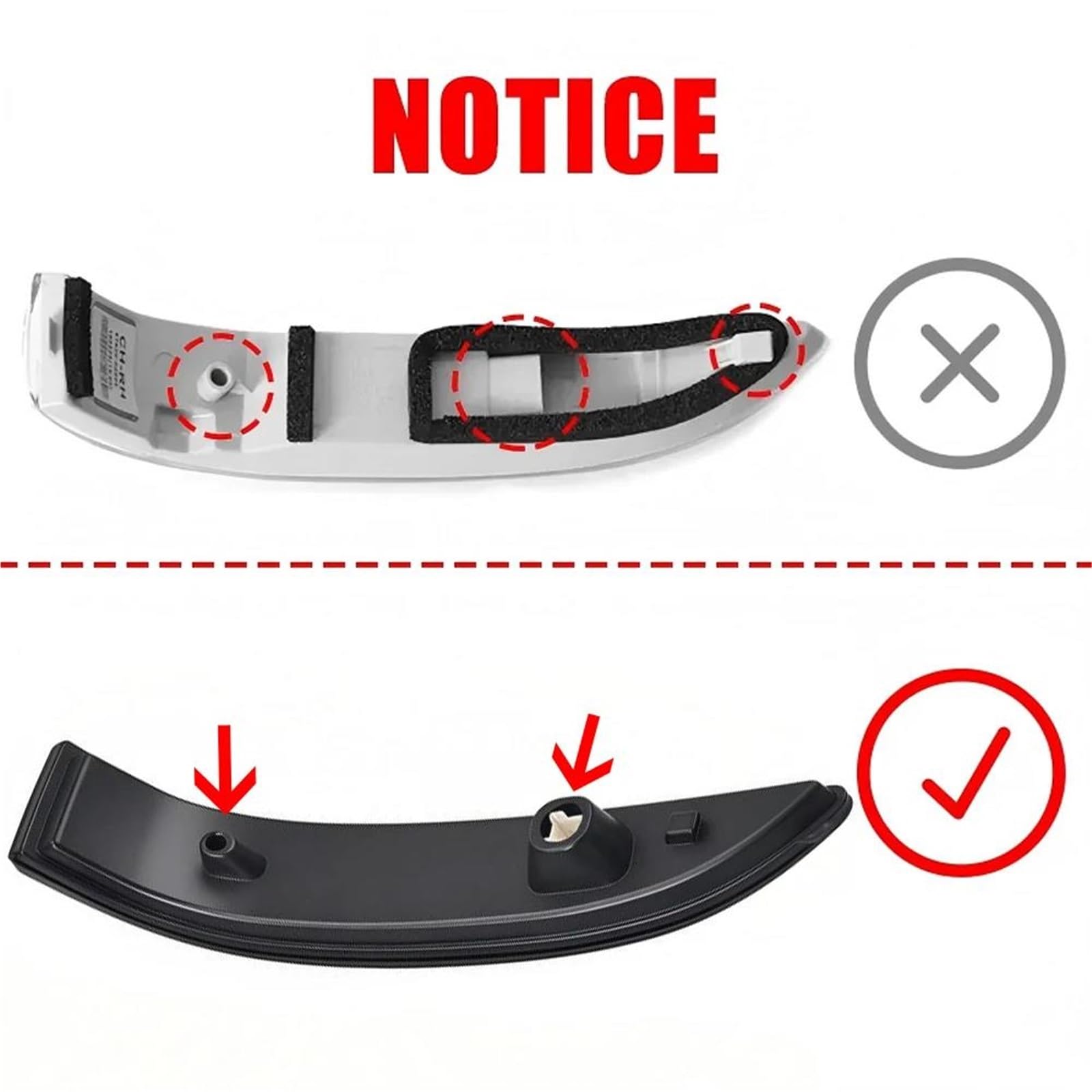 Pour Hyundai Pour Tucson 2010-2013 Miroir Clignotant Lampe Lumière