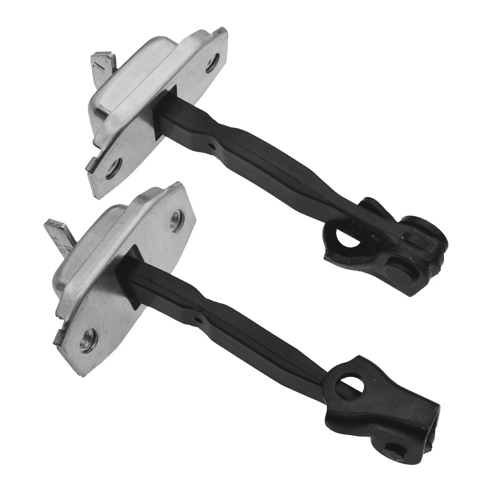 Dogkapm Door Check Stop Strap Limiter 68610-0D020 68630-02100 for Toyota for Corolla for Prius 2003-2009 Front Rear Door Stay Checker Strap Stopper(2pcs Front)