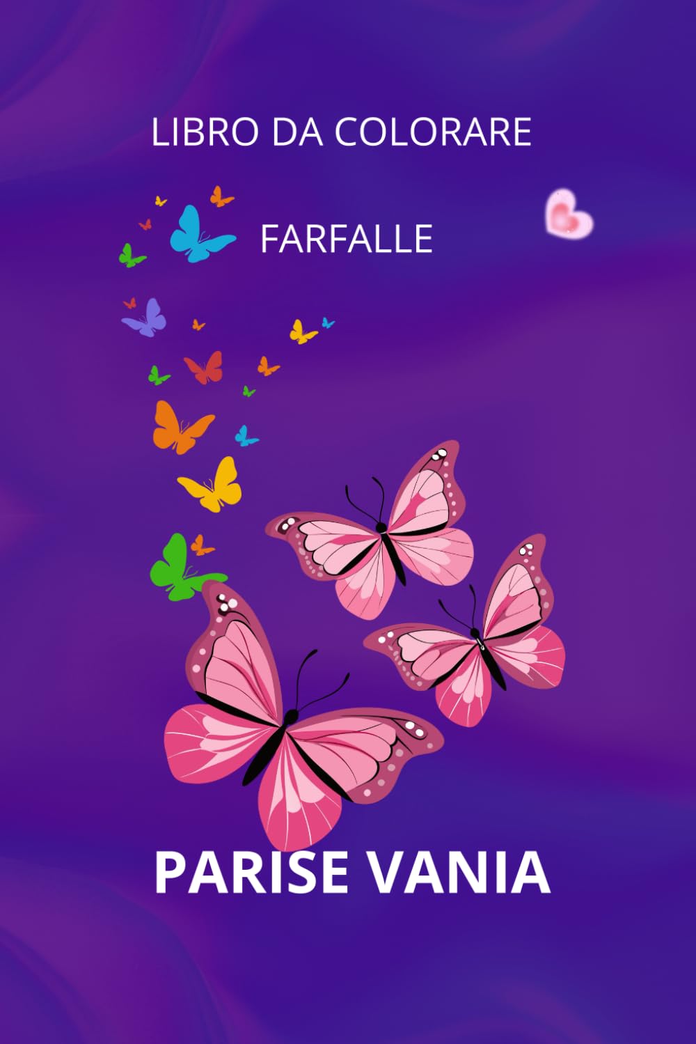 LIBRO DA COLORARE FARFALLE