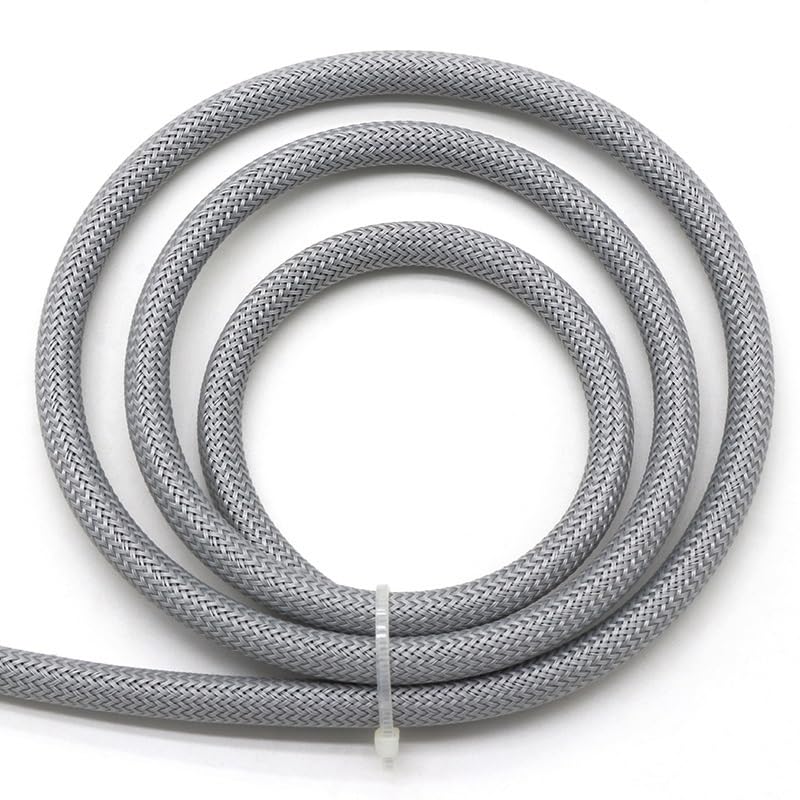 Gaine tressée extensible PET 4 mm de 50m pour protéger les fils usés